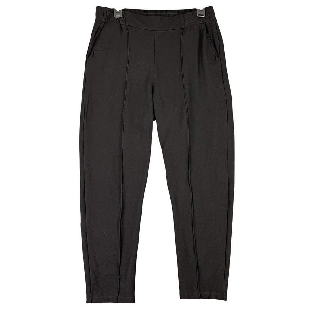 Baukjen Pintuck Jersey Trousers Womens 8 Minimalist Quiet Luxury Office Siren